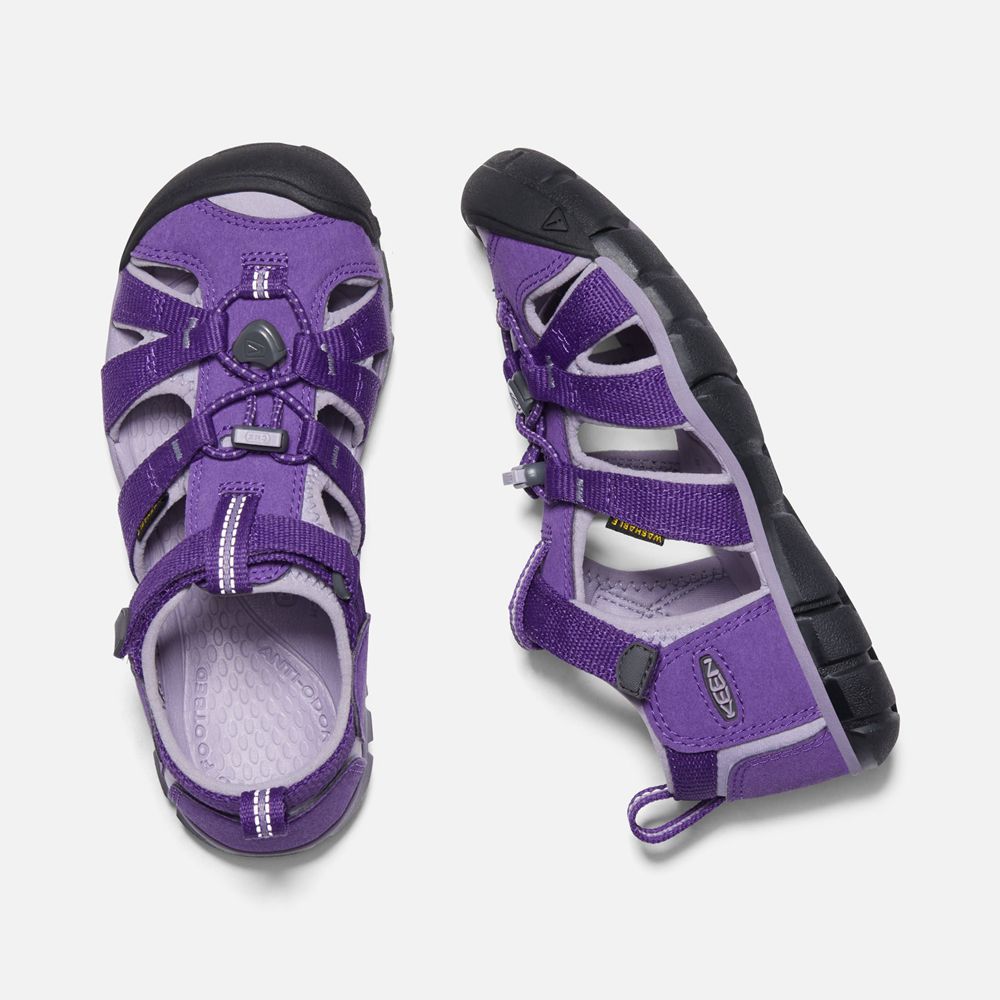 Sandalias Keen Mexico Morados - Niños Seacamp Ii Cnx - LE3510297